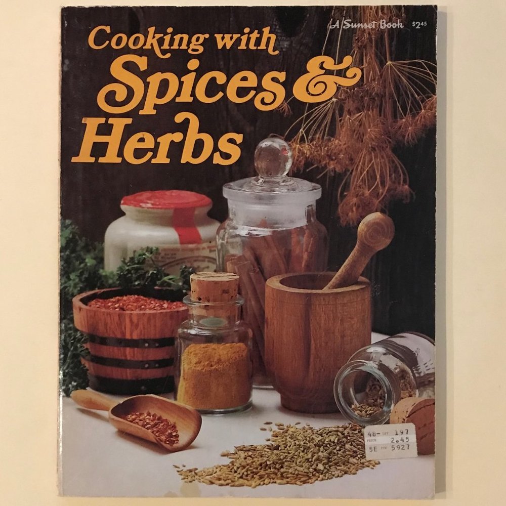 VINTAGE Sunset Cooking with Spices & Herbs